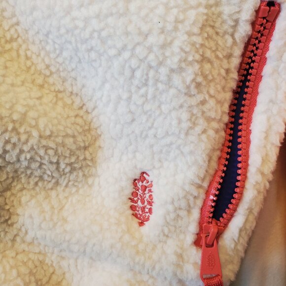 NWoT Free People Hit the Slopes Colorblock Pullover for Women Size Small - Picture 5 of 7